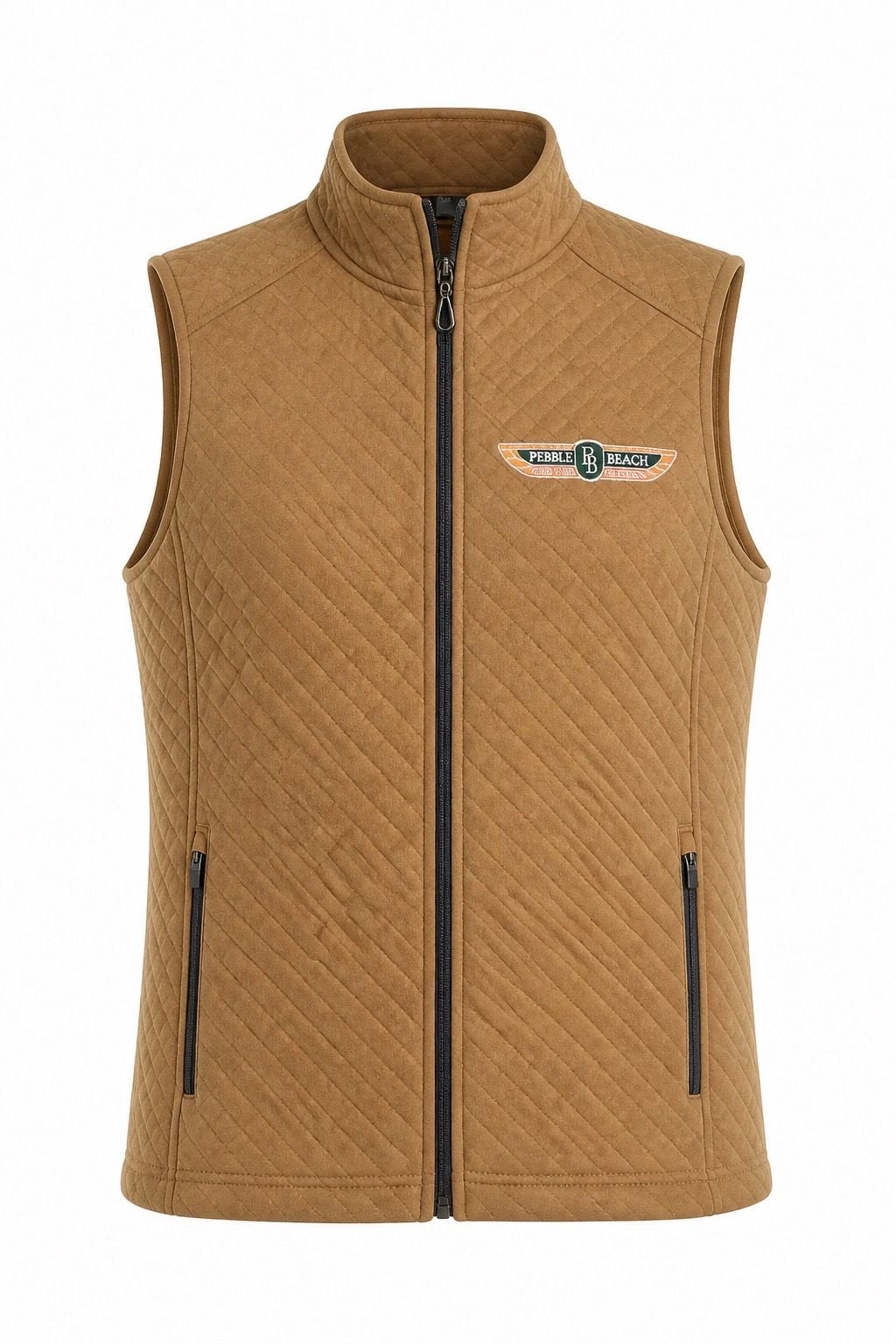Vantage Pebble Beach Concours Delegance Quilted Vest Womens Size Small 514